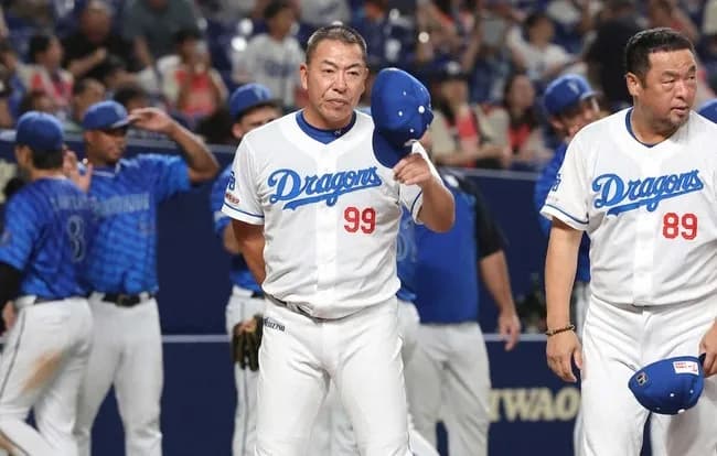 中日井上監督、全員左打者スタメンで「藤浪対策？そらそやろ。細川に万が一があってはいけない」