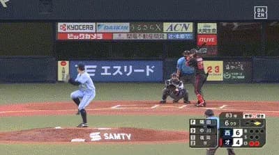 【オリックス対西武19回戦】オリックス・中川圭太、西武・隅田から第９号同点２ランホームラン！オリックスは一時６点差を追いつく！！！！！！！！！！！！！！