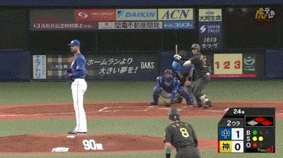 【阪神対中日16回戦】阪神、２回裏に逆転！！！！！！！！！！！