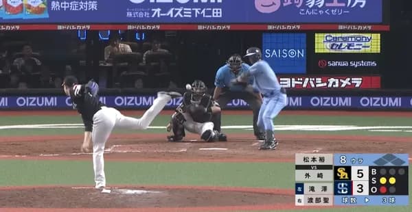 中継ぎK-BBランキング　トップ5にホークス樹木トリオがランクイン