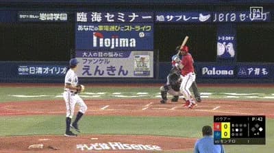【DeNA対広島20回戦】広島・モンテロ、DeNA・バウアーから第９号先制２ランホームラン！！！！！！！！！！！！！！