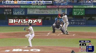 【ヤクルト対巨人19回戦】巨人・リチャード、ヤクルト・石川から第６号２ランホームラン！！！！！！！！！！！！！！！！！！！！！！