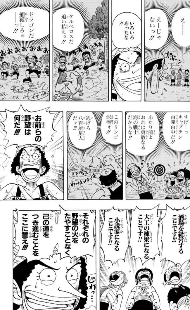 【画像】ワンピースの正体、ガチで序盤に出てきていた