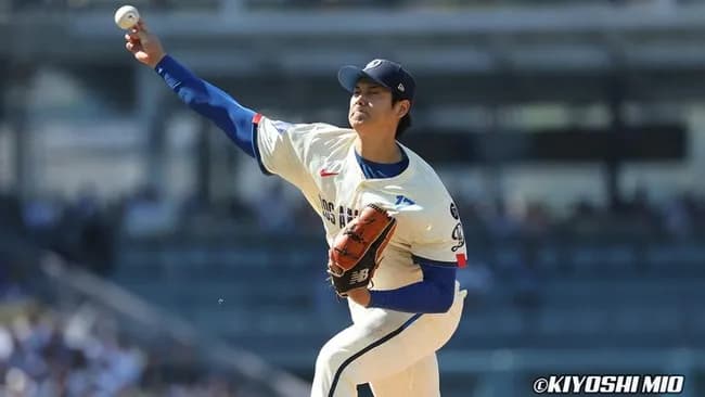 【朗報】大谷翔平さん、ストレートの回転効率がメジャートップクラスで最強のまっすぐだったことが判明