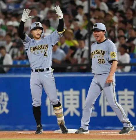 【阪神】熊谷敬宥決勝打　延長戦制し、ついに優勝マジック19！　ヤクルト戦通算1000勝