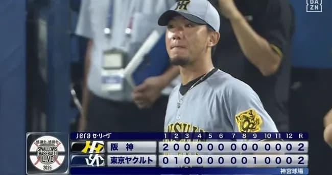 首位阪神は優勝M18　ヤクルトと引き分け「夏のロード」を2年ぶりに勝ち越し決定