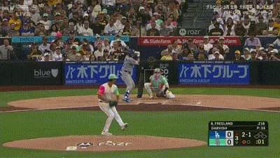 ドジャース・フリーランド、パドレス・ダルビッシュからメージャー初本塁打となる先制ソロホームラン！！！！！！！！！！！！！