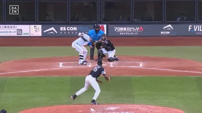 【悲報】ハム、清宮にバント→空振り→盗塁失敗