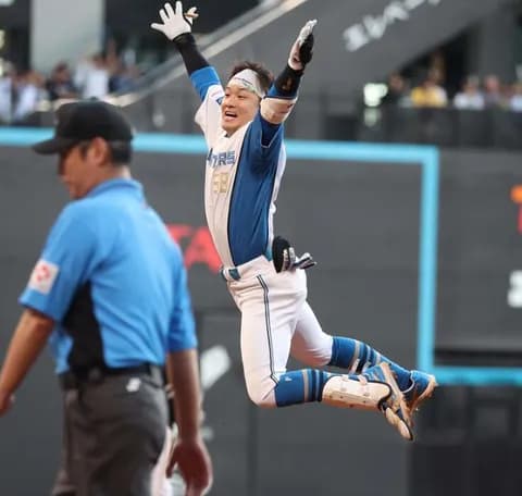 【日本ハム】プロ初サヨナラ打！奈良間大己「恩返しできた」試合後の谷内コーチとの自主練生きた