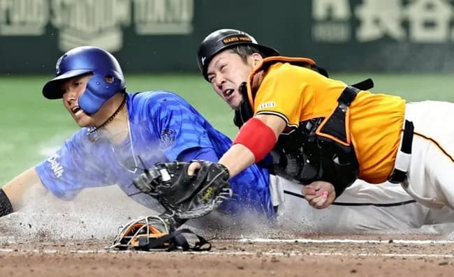 【謎】巨人、『正捕手骨折でシーズン絶望』という緊急事態なのに誰も騒いでない