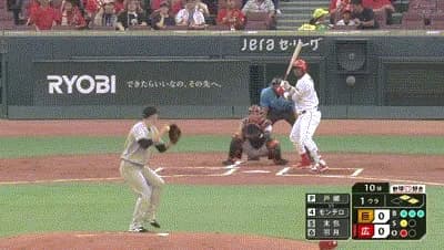 【広島対巨人17回戦】広島、初回にモンテロのタイムリーツーベースで先制！！！！！！！！！！！