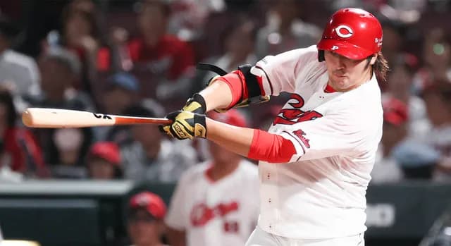 カープ床田『通算50安打』達成で朝山打撃コーチ超えｗｗｙｗ