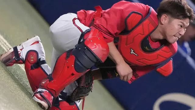 カープ坂倉将吾(不動の正捕手)、打率.235 3本 24打点←ちょっと心配