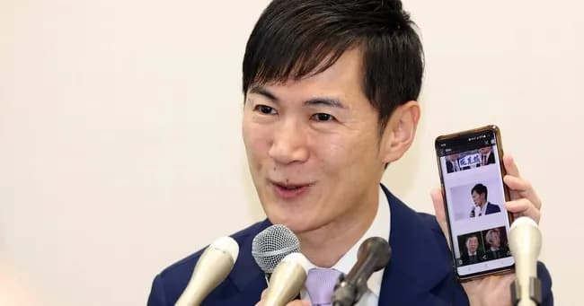 【悲報】石丸代表、意味不明の例えでオールドメディアにブチ切れ