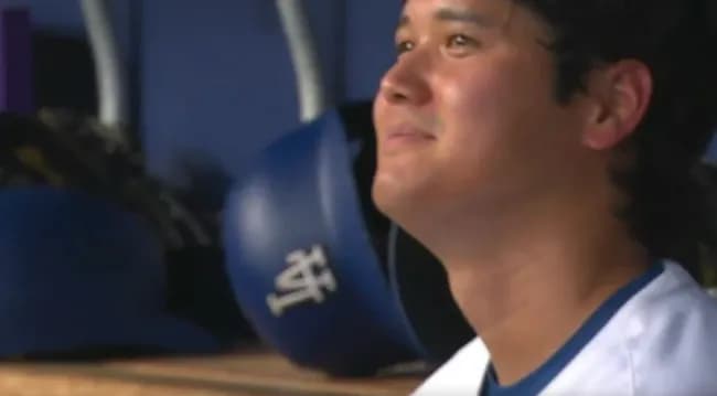 大谷、先発5回投げて感極まってしまうｗｗｗ