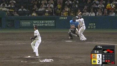 【阪神対巨人23回戦】巨人、５回表に４番・岸田のタイムリーツーベースで同点に追いつく！岸田は今日３打数３安打！！！！！！！！！！！！！