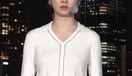 【画像】報道ステーションの女子アナ、とんでもない姿でテレビに出てしまう・・・・・