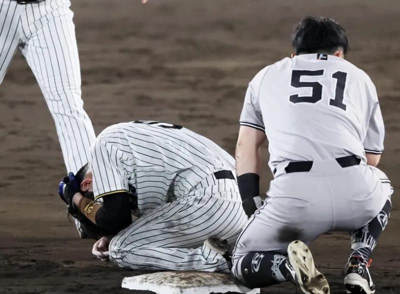 阪神・中野拓夢は「大丈夫です」　藤川球児監督が笑顔で状態を明かす