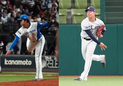 高卒ルーキーのハム柴田獅子、西武篠原響がロッテ戦で先発へ