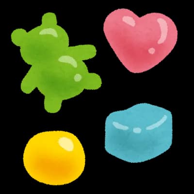 【ゼラチンの日】好きなグミ早いもの勝ちっ！