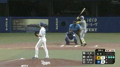 【中日対阪神19回戦】阪神・森下翔太、中日・大野から第２０号ソロホームラン！２点差に迫る！！！！！！！！！！！！！！