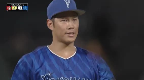 DeNA東の試合後コメント「今日は全体的に良かった。（2失点は）仕方がない。自分から言えることはないです」