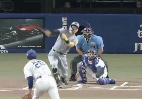 佐藤輝明、バンテリンドーム12試合で7本目のホームランwwwwwwwwww