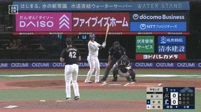 【西武対ロッテ21回戦】西武・西川愛也、ロッテ・サモンズから初球先頭打者ホームラン！！！！！！！！！！！！！！！