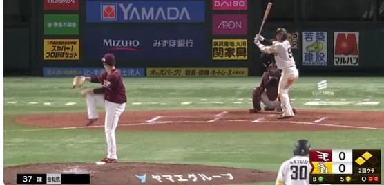 今日もホークスが先制！！野村勇のタイムリー！！