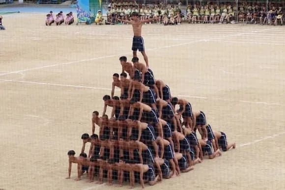 【画像】最近の組体操、レベチｗｗｗｗｗｗｗｗｗｗｗｗｗｗｗｗｗｗｗｗｗｗｗｗ