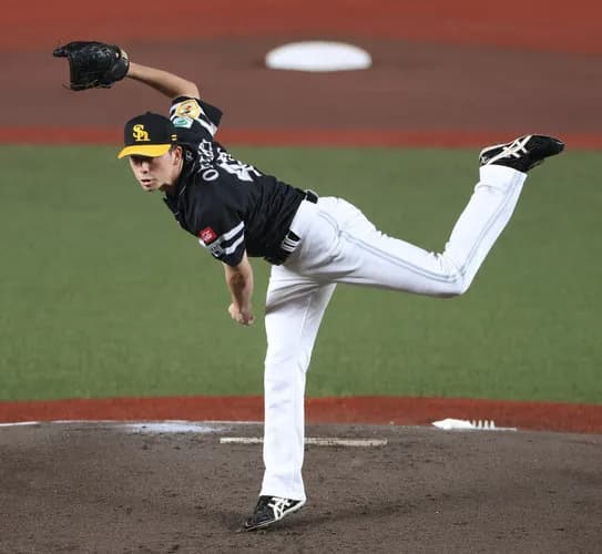 ソフトバンク大関、まさかの2回4失点KO…