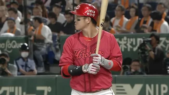 巨人投手陣、泉口の前でうっかり小園首位打者をサポートしてしまう