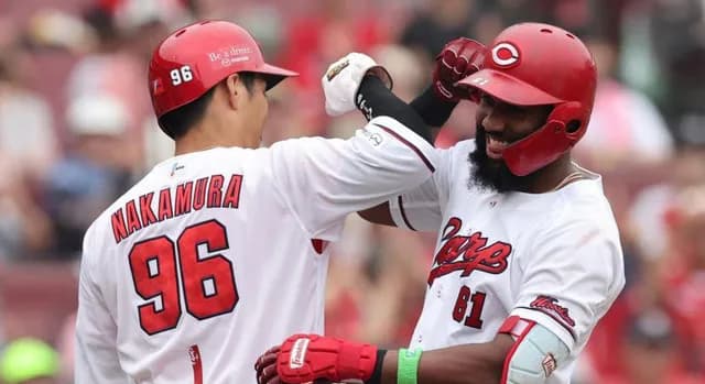 カープ2戦連続完封リレーで3連勝！ファビ特大16号！奨成決勝打！小園ダメ押し打！常廣6回0封で2勝目！ハーン岡本鈴木0封リレー！先発野手全員安打で完勝！【広島5-0中日/試合結果】