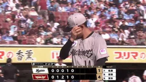 吉井監督、小島に苦言「エースと呼ばれるピッチャーだとしたら最低のピッチング」