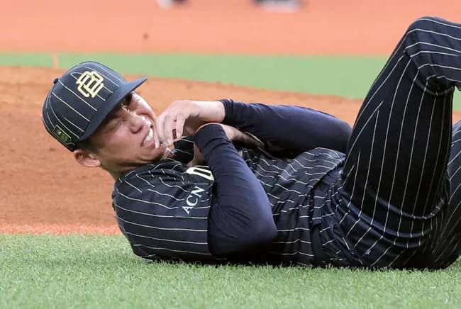 【オリックス】バット直撃で緊急降板の曽谷龍平が大阪市内の病院で検査へ…球団発表