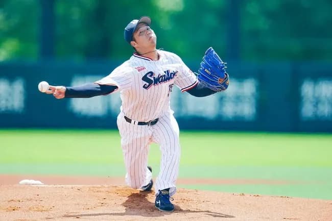 【ヤクルト】青柳晃洋が15日の広島戦に先発　日本球界復帰後初登板でNPBのマウンドは350日ぶり