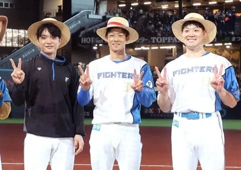 【日本ハム】２打点の郡司裕也　まさかの事態に「これ見出しでお願いします。『郡司、ルフィになれず』」