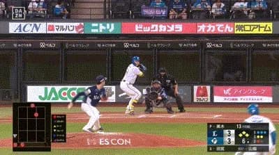 【日本ハム対西武23回戦】西武・ネビン悪送球…