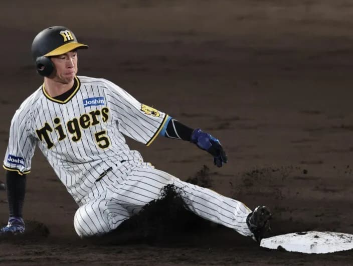 今年の阪神のタイトル候補→HR（佐藤）、打点（佐藤）盗塁（近本）防御率（才木）、最高勝率（才木、村上）