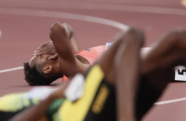 村竹ラシッド　110mハードル　メダルならず