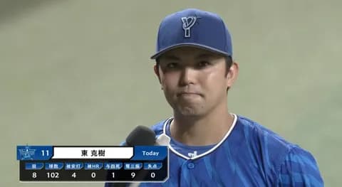 DeNA東克樹　2023年から対中日11連勝中！
