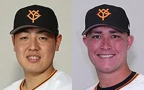 【巨人】岡本(246打席) 11本 37打点、リチャード(210打席) 11本 38打点