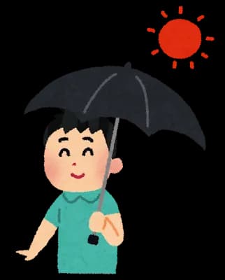 【悲報】日傘をさしてる男、全然居ないｗｗｗｗｗｗ