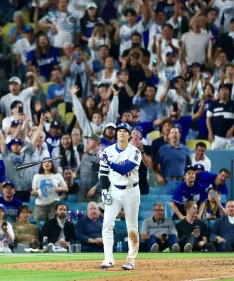 【MLB】大谷翔平、PSはリリーフも外野守備も準備  「リリーフでいくということは、外野の守備にもつかないといけない状況もある」