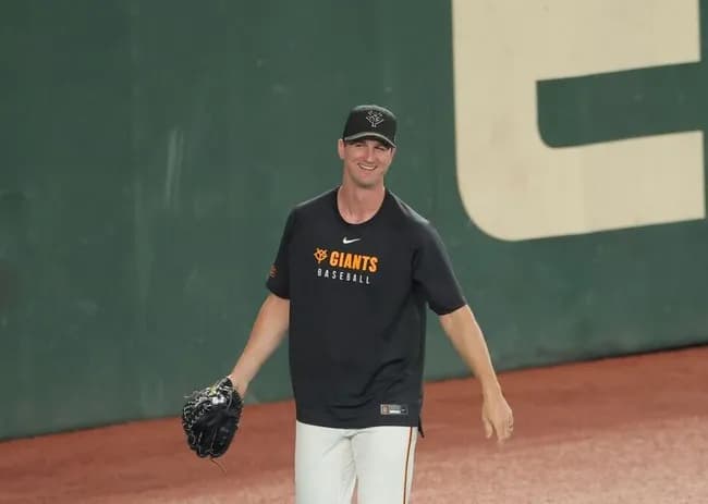 【巨人】右膝痛で離脱していたフォスター・グリフィンが１軍合流　東京ドームに姿を見せる