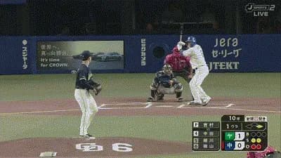 【中日対DeNA25回戦】今季限りで引退の中日・中田翔　第一打席は空振り三振