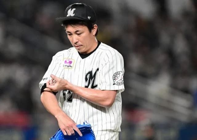 ロッテ益田（通算248セーブ）、ロッカー殴り左手骨折していた。全治数ヶ月