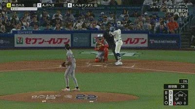 ドジャース・ロハス、2回裏に第7号同点ソロホームラン！！！！！！！！！！！！！