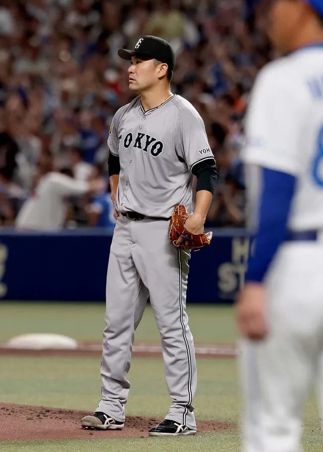 田中将大、２点もらって一瞬で逆転される