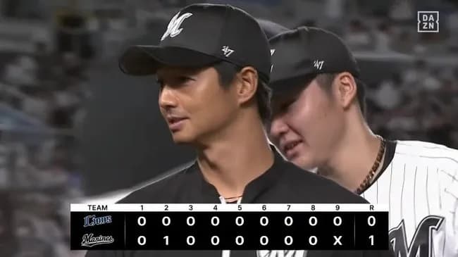 【ロッテ対西武23回戦】ロッテが１－０で西武に勝利し連勝！唐川７回零封で今季初白星！山本犠飛の１点を死守！横山が無死満塁凌ぎ１０S！